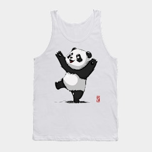 Confused panda Tank Top